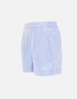 MC2 SAINT BARTH Shorts "Amani" Light Blue Donna 