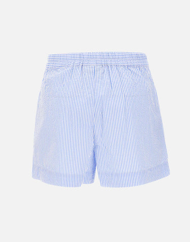 MC2 SAINT BARTH Shorts "Amani" Light Blue Donna 