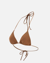 MC2 SAINT BARTH Top bikini "Annabelle" BROWN Donna 