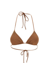 MC2 SAINT BARTH Top bikini "Annabelle" BROWN Donna 