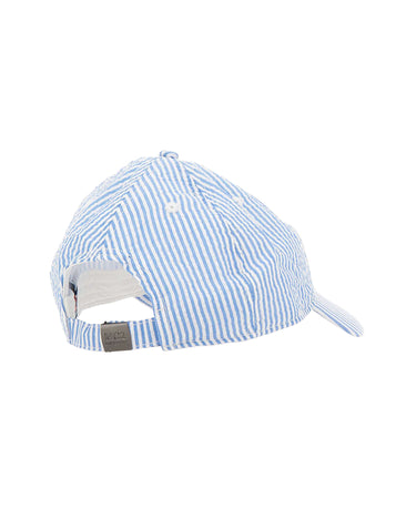 Cappello "Seersucker Stripes" BASB0007 02687L MC2 SAINT BARTH 