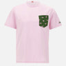 MC2 SAINT BARTH T-shirt "Blanche Shark on Shark" Pink Uomo 