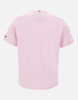 MC2 SAINT BARTH T-shirt "Blanche Shark on Shark" Pink Uomo 