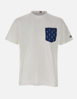 MC2 SAINT BARTH T-shirt "Blanche Tiny Seahorse" WHITE Uomo 