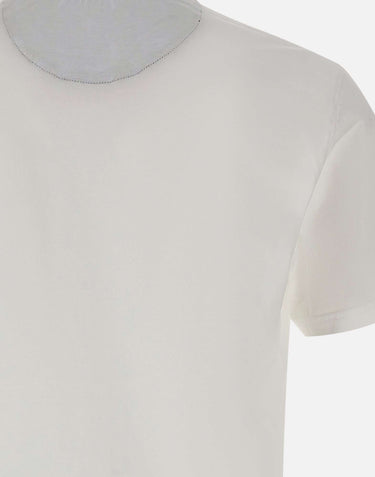 MC2 SAINT BARTH T-shirt "Blanche Tiny Seahorse" WHITE Uomo 
