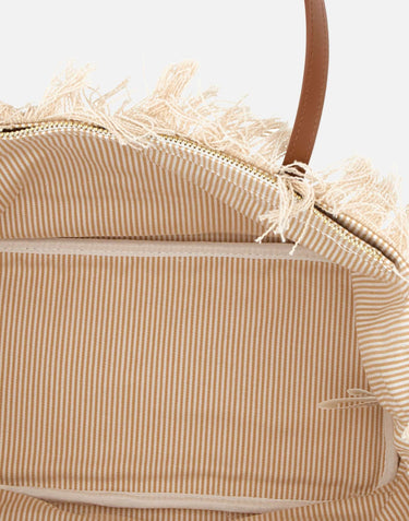 Borsa a spalla "City Bag Fringe" CBF0001 00302L MC2 SAINT BARTH 