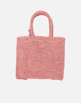 MC2 SAINT BARTH Borsa a mano "Colette Raffia" Pink Donna 