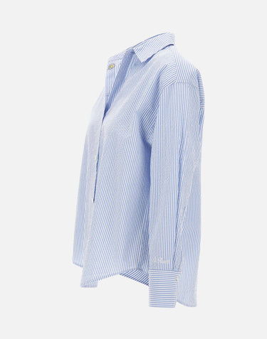 MC2 SAINT BARTH Camicia "Cristal" Light Blue Donna 