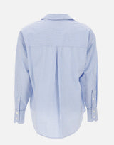 MC2 SAINT BARTH Camicia "Cristal" Light Blue Donna 