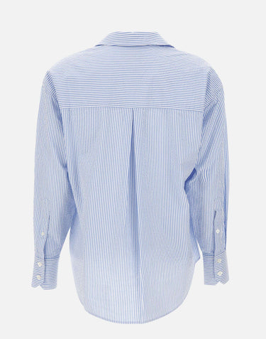 MC2 SAINT BARTH Camicia "Cristal" Light Blue Donna 