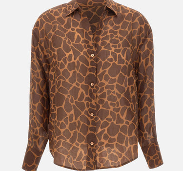 MC2 SAINT BARTH Camicia "Cristal" BROWN Donna 