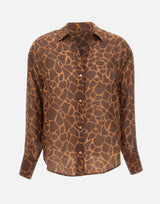 MC2 SAINT BARTH Camicia "Cristal" BROWN Donna 