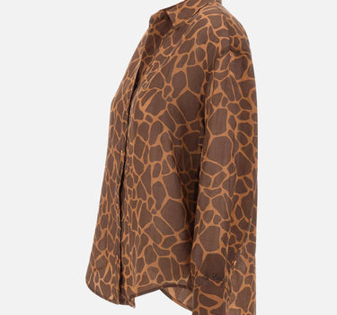 MC2 SAINT BARTH Camicia "Cristal" BROWN Donna 