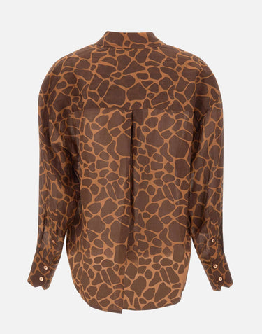 MC2 SAINT BARTH Camicia "Cristal" BROWN Donna 