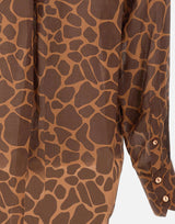 MC2 SAINT BARTH Camicia "Cristal" BROWN Donna 
