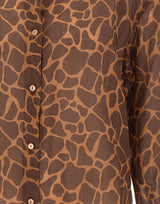 MC2 SAINT BARTH Camicia "Cristal" BROWN Donna 