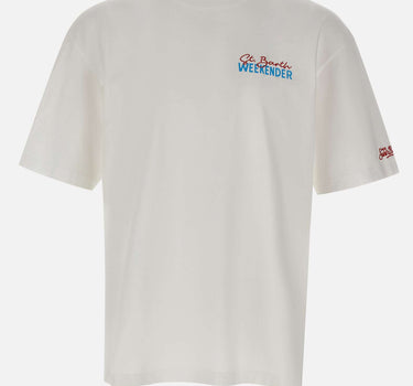 MC2 SAINT BARTH T-shirt "Delmar SB Weekender" WHITE Uomo 
