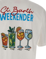 MC2 SAINT BARTH T-shirt "Delmar SB Weekender" WHITE Uomo 