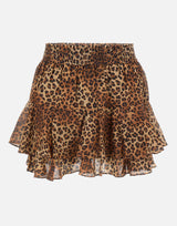 MC2 SAINT BARTH Minigonna "Eivissa" BROWN Donna 