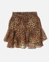 MC2 SAINT BARTH Minigonna "Eivissa" BROWN Donna 
