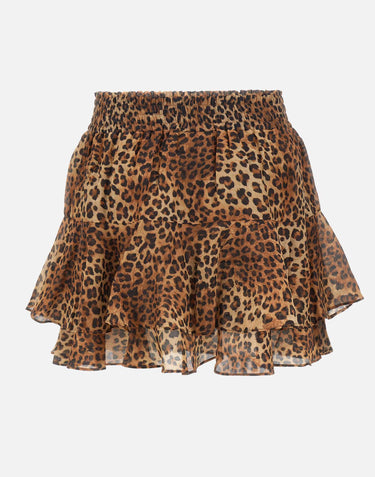 MC2 SAINT BARTH Minigonna "Eivissa" BROWN Donna 