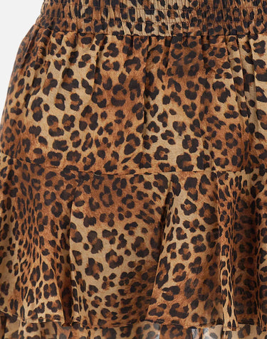 MC2 SAINT BARTH Minigonna "Eivissa" BROWN Donna 