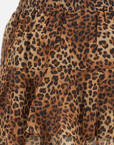 MC2 SAINT BARTH Minigonna "Eivissa" BROWN Donna 