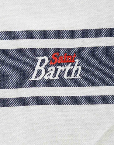 MC2 SAINT BARTH Telo mare "Fouta" WHITE Uomo 