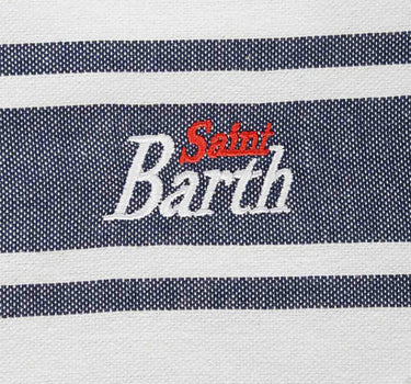 MC2 SAINT BARTH Telo mare "Fouta" WHITE Uomo 
