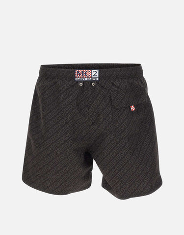MC2 SAINT BARTH Costume "Gustavia Ducati Meccanica" BLACK Uomo 