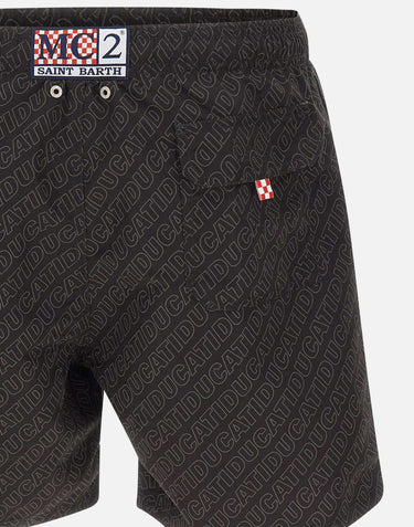 MC2 SAINT BARTH Costume "Gustavia Ducati Meccanica" BLACK Uomo 