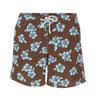 MC2 SAINT BARTH Costume "Lighting Tiki Hibiscus" BROWN Uomo 