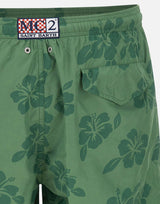 MC2 SAINT BARTH Costume "Lighting Tiki Hibiscus" GREEN Uomo 
