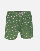 MC2 SAINT BARTH Costume "Lighting micro fantasy" GREEN Uomo 