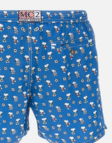 MC2 SAINT BARTH Costume "Lighting micro fantasy" BLUE Uomo 