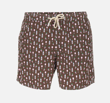 MC2 SAINT BARTH Costume "Lighting micro fantasy" BROWN Uomo 