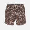 MC2 SAINT BARTH Costume "Lighting micro fantasy" BROWN Uomo 