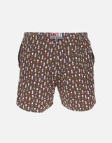 MC2 SAINT BARTH Costume "Lighting micro fantasy" BROWN Uomo 