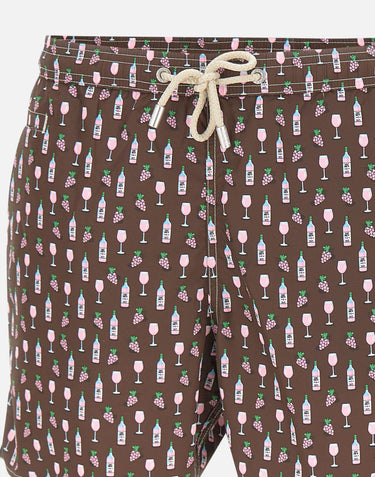 MC2 SAINT BARTH Costume "Lighting micro fantasy" BROWN Uomo 