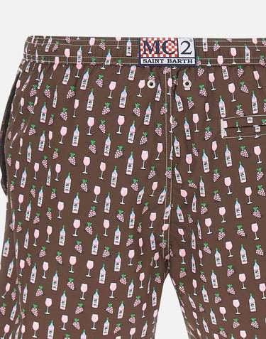 MC2 SAINT BARTH Costume "Lighting micro fantasy" BROWN Uomo 