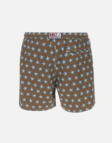 MC2 SAINT BARTH Costume "Lighting micro fantasy" BROWN Uomo 