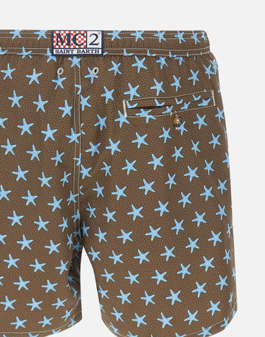 MC2 SAINT BARTH Costume "Lighting micro fantasy" BROWN Uomo 