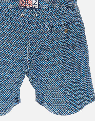 MC2 SAINT BARTH Costume "Lighting micro stretch" BLUE Uomo 