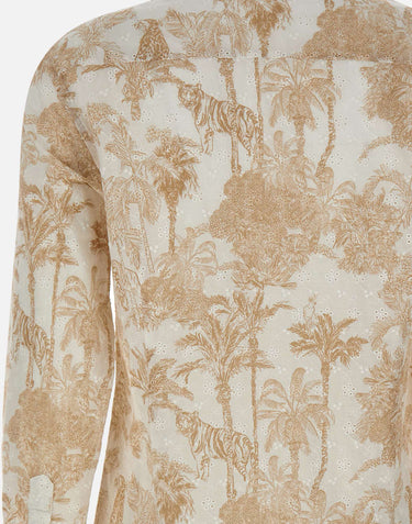 MC2 SAINT BARTH Camicia "Meredith" BEIGE Donna 