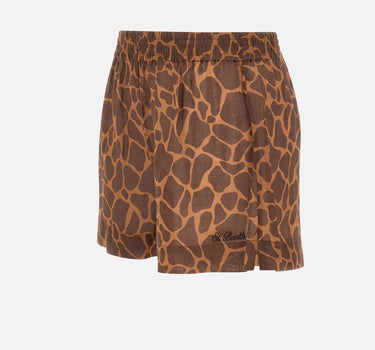 MC2 SAINT BARTH Shorts "Meave" BROWN Donna 