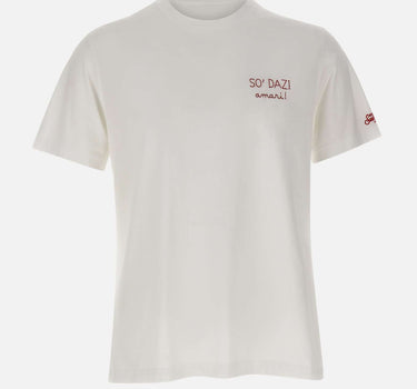 MC2 SAINT BARTH T-shirt "Portofino Dazi Amari" WHITE Uomo 