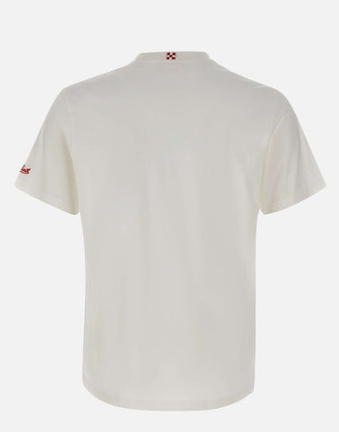 MC2 SAINT BARTH T-shirt "Portofino Snoopy Coffee" WHITE Uomo 