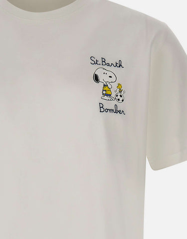 T-shirt "Portofino Snoopy SB Bomber" POT0001 02650L MC2 SAINT BARTH 