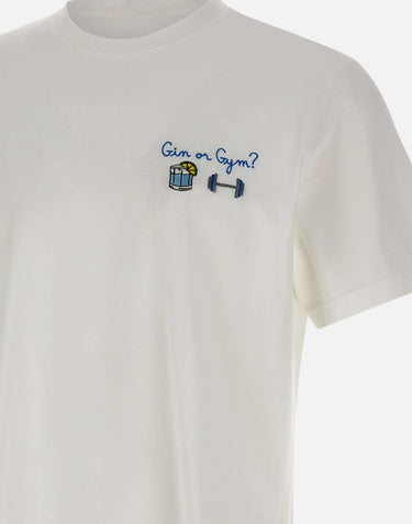 T-shirt "Gin or Gym" POT0001 04335L MC2 SAINT BARTH 