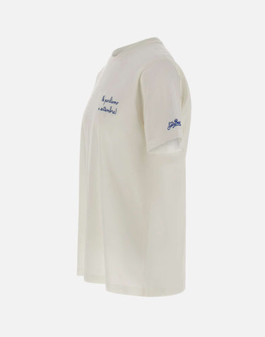 T-shirt "Portofino a Settembre" POT0001 04425L MC2 SAINT BARTH 